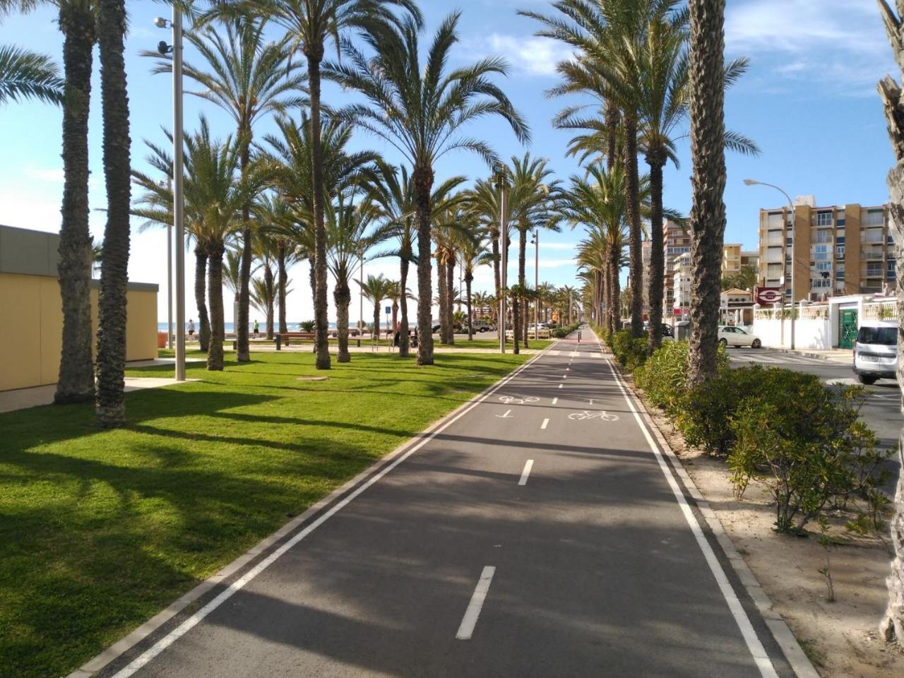 Apartamento Leo Playa De San Juan Alicante Exteriör bild