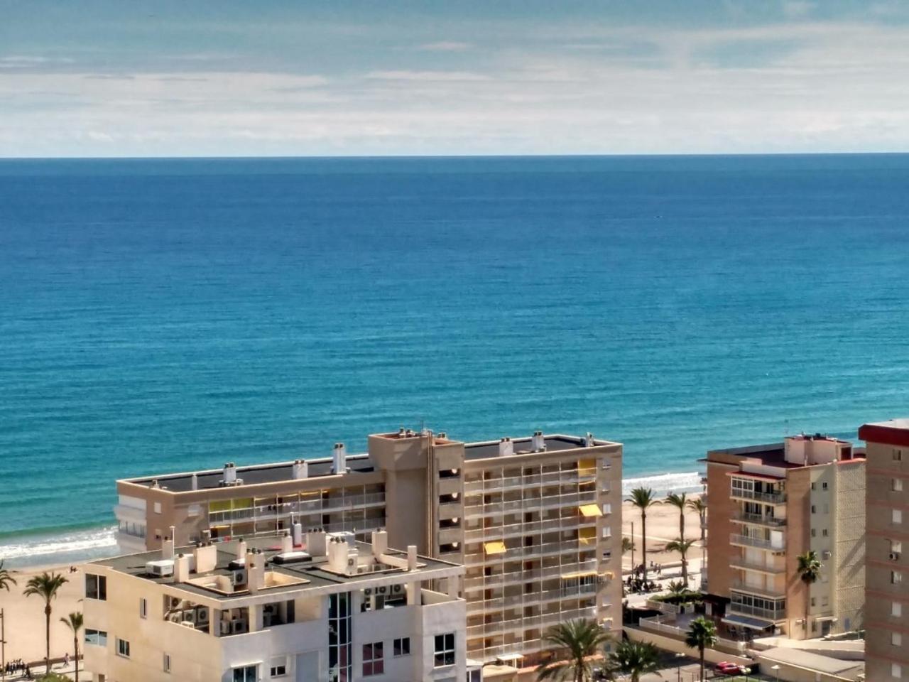 Apartamento Leo Playa De San Juan Alicante Exteriör bild